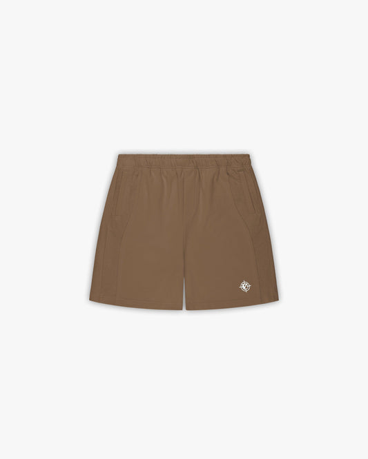 INSIDE OUT SHORTS CHOCOLATE BROWN