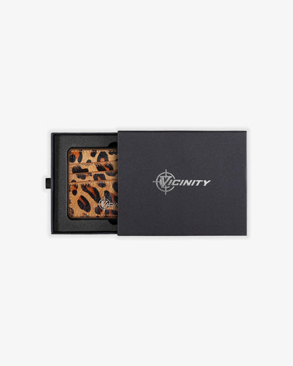 CARDHOLDER LEOPARD