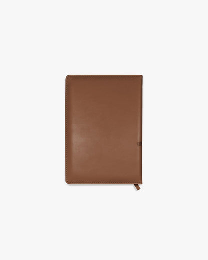V-LOGO NOTEBOOK MOCHA