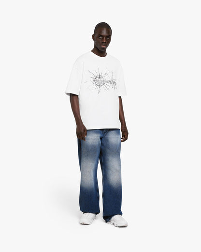 WEB LOGO TEE WHITE