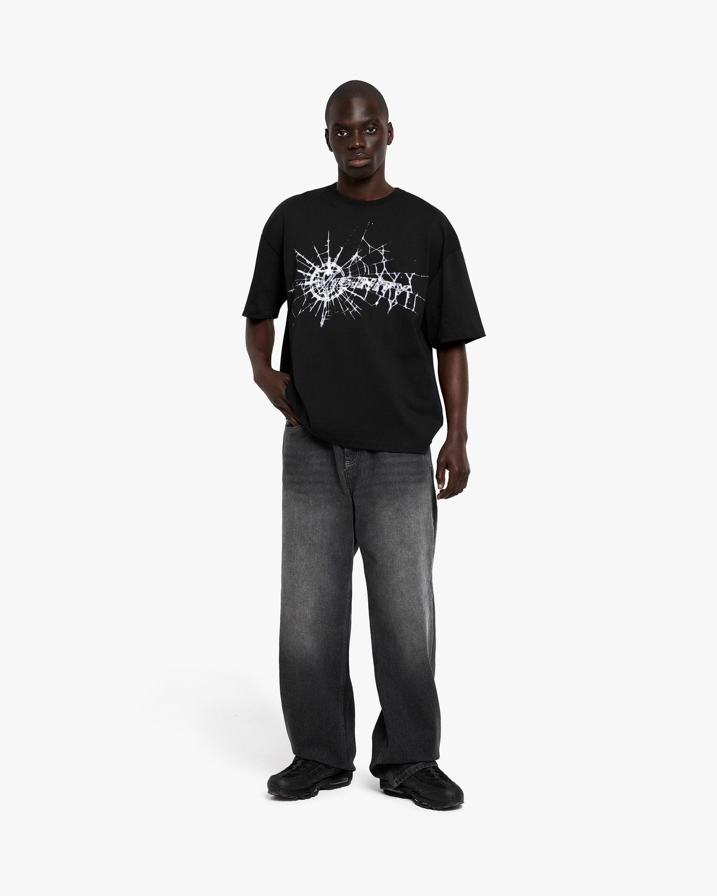 WEB LOGO TEE BLACK