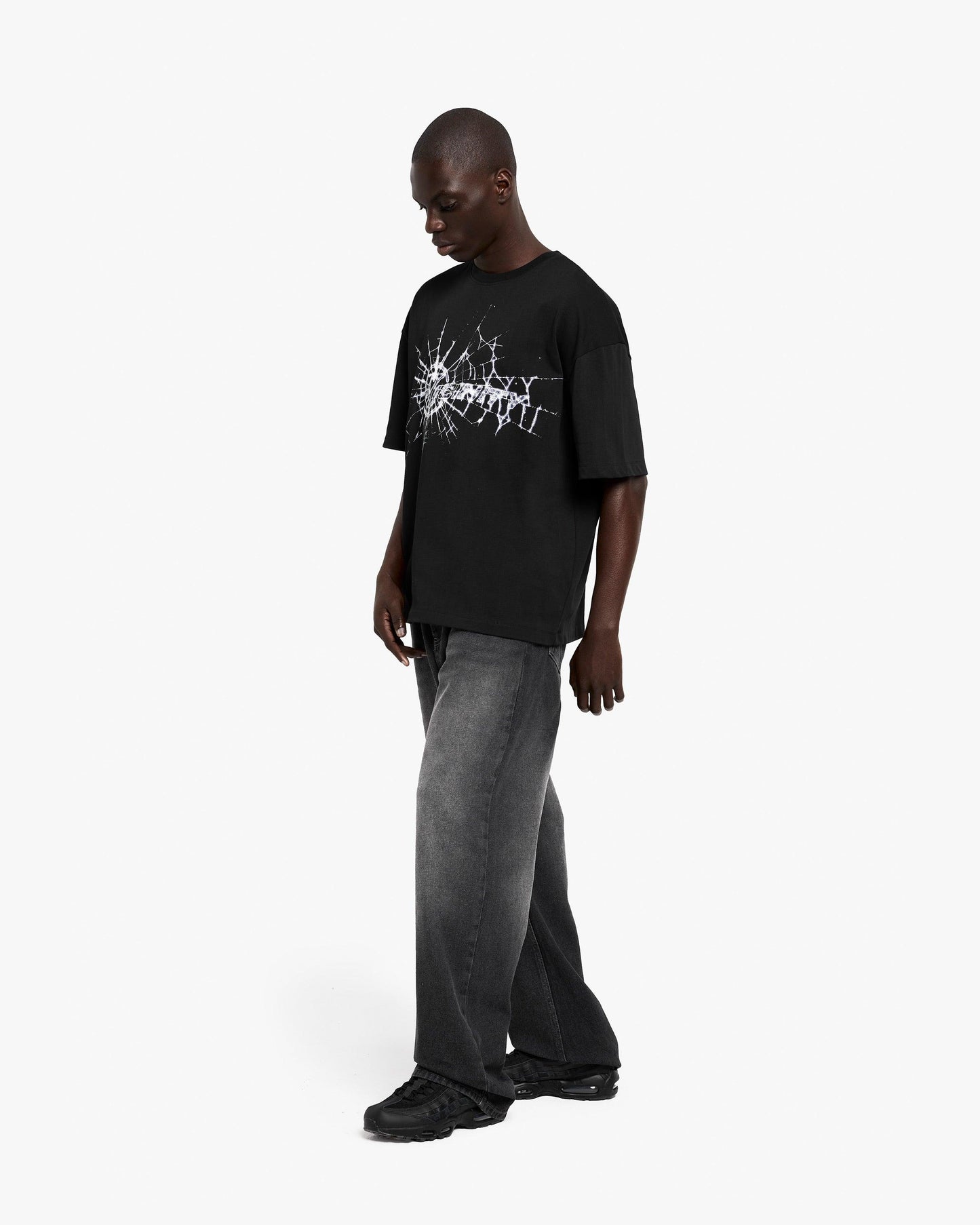 WEB LOGO TEE BLACK