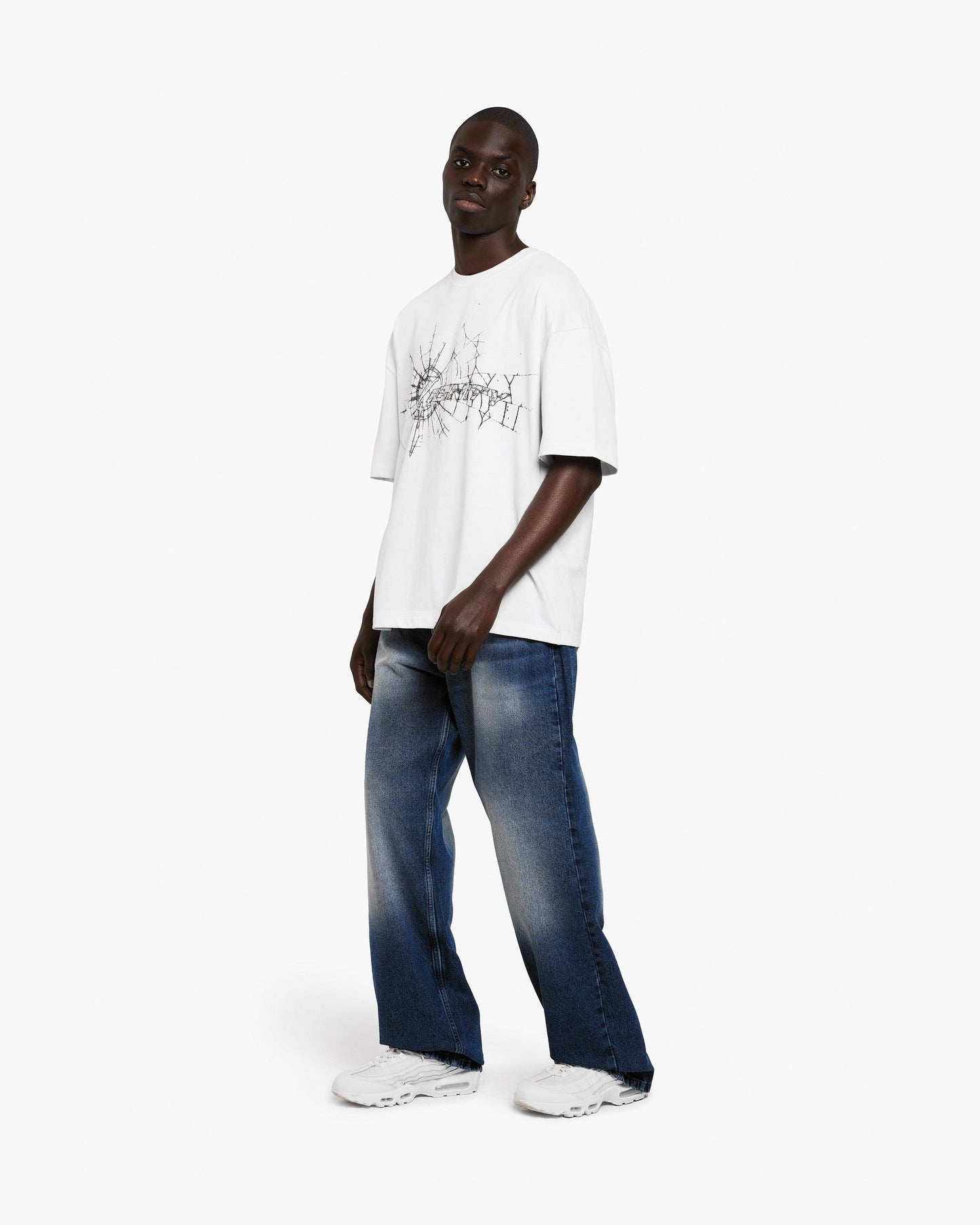 WEB LOGO TEE WHITE