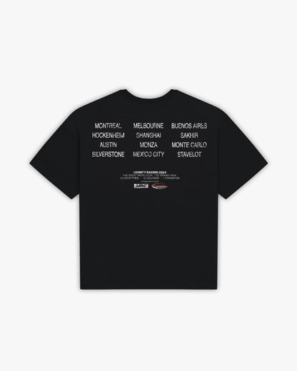 RACING WORLDCUP TEE BLACK