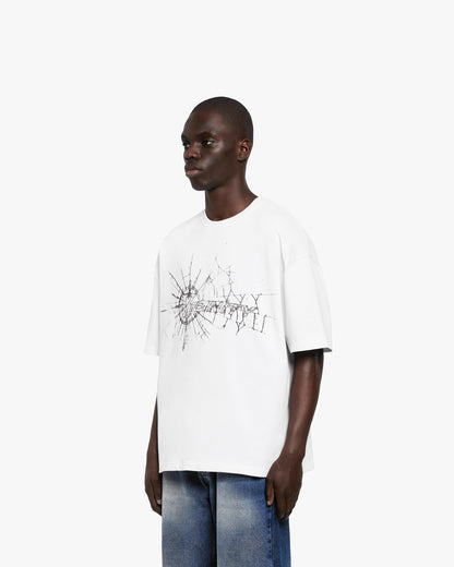 WEB LOGO TEE WHITE