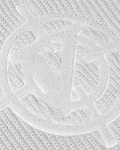V-LOGO KNITWEAR LIGHT GREY