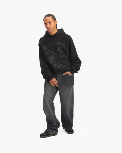 AKIMBO HOODIE BLACK