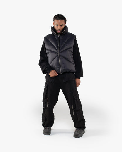 X-PUFFER VEST BLACK