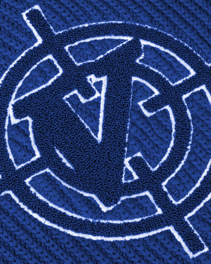 V-LOGO KNITWEAR ROYAL BLUE