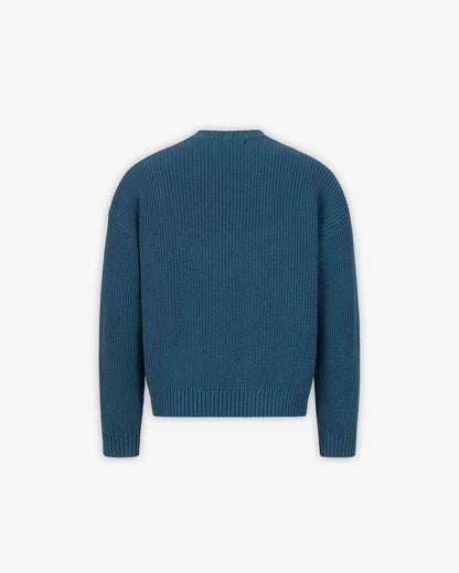 V-LOGO KNITWEAR MIDNIGHT BLUE