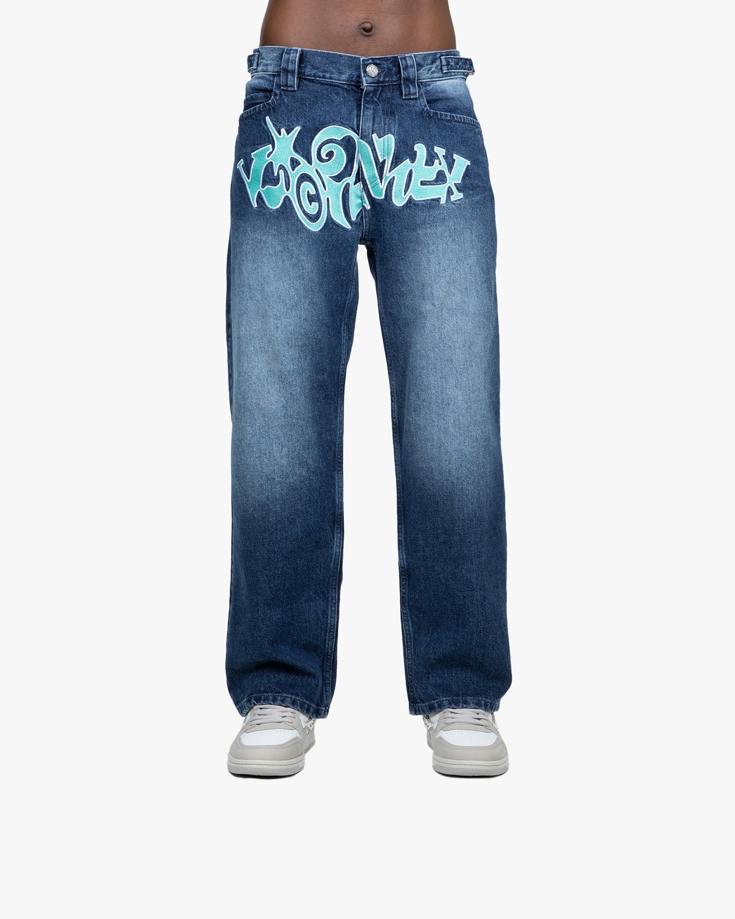 HAVOC DENIM DARK BLUE / TURQUOISE