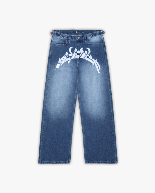 MIRAGE DENIM DARK BLUE / WHITE