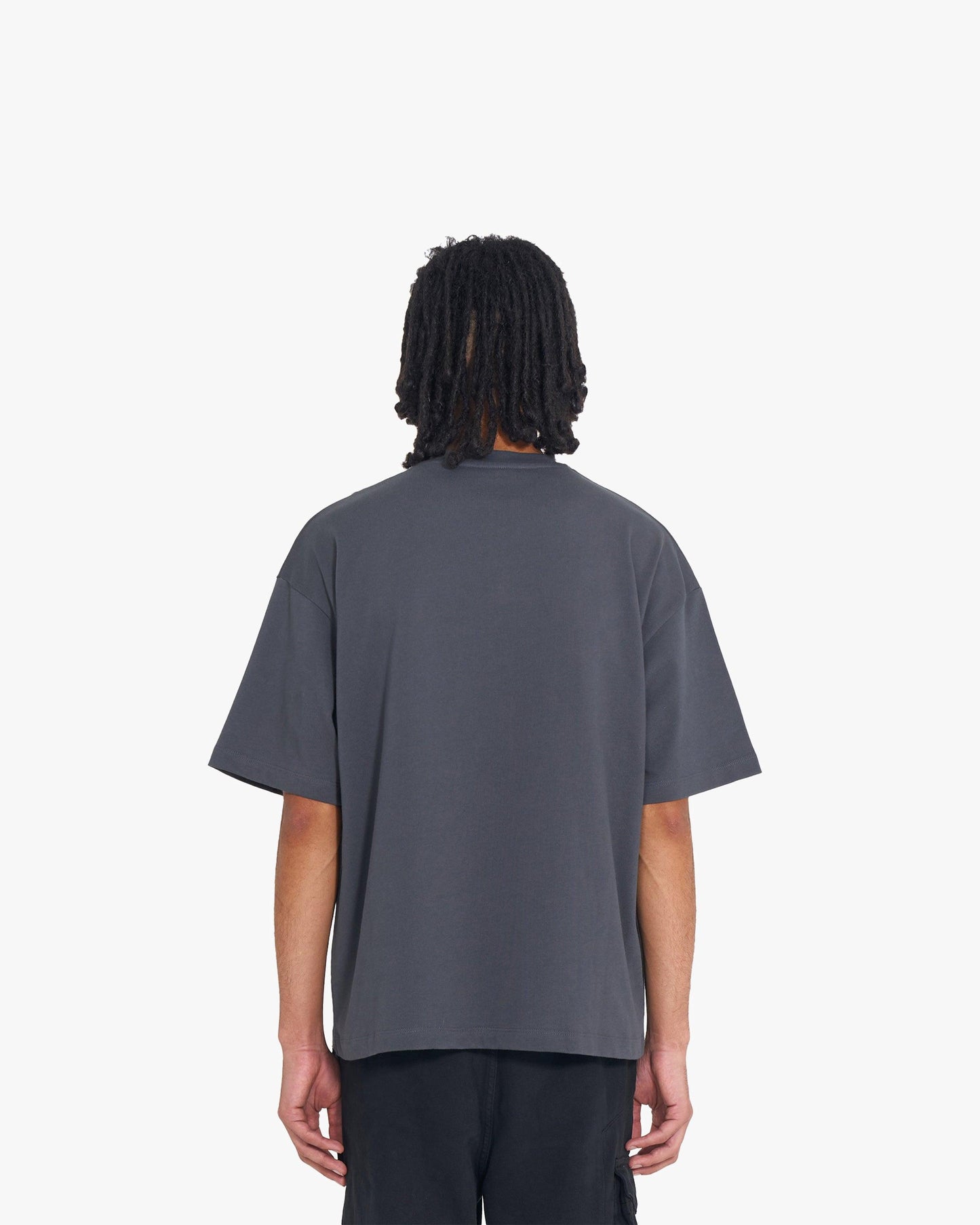 HAUNTED HOUSE TEE DARK GREY