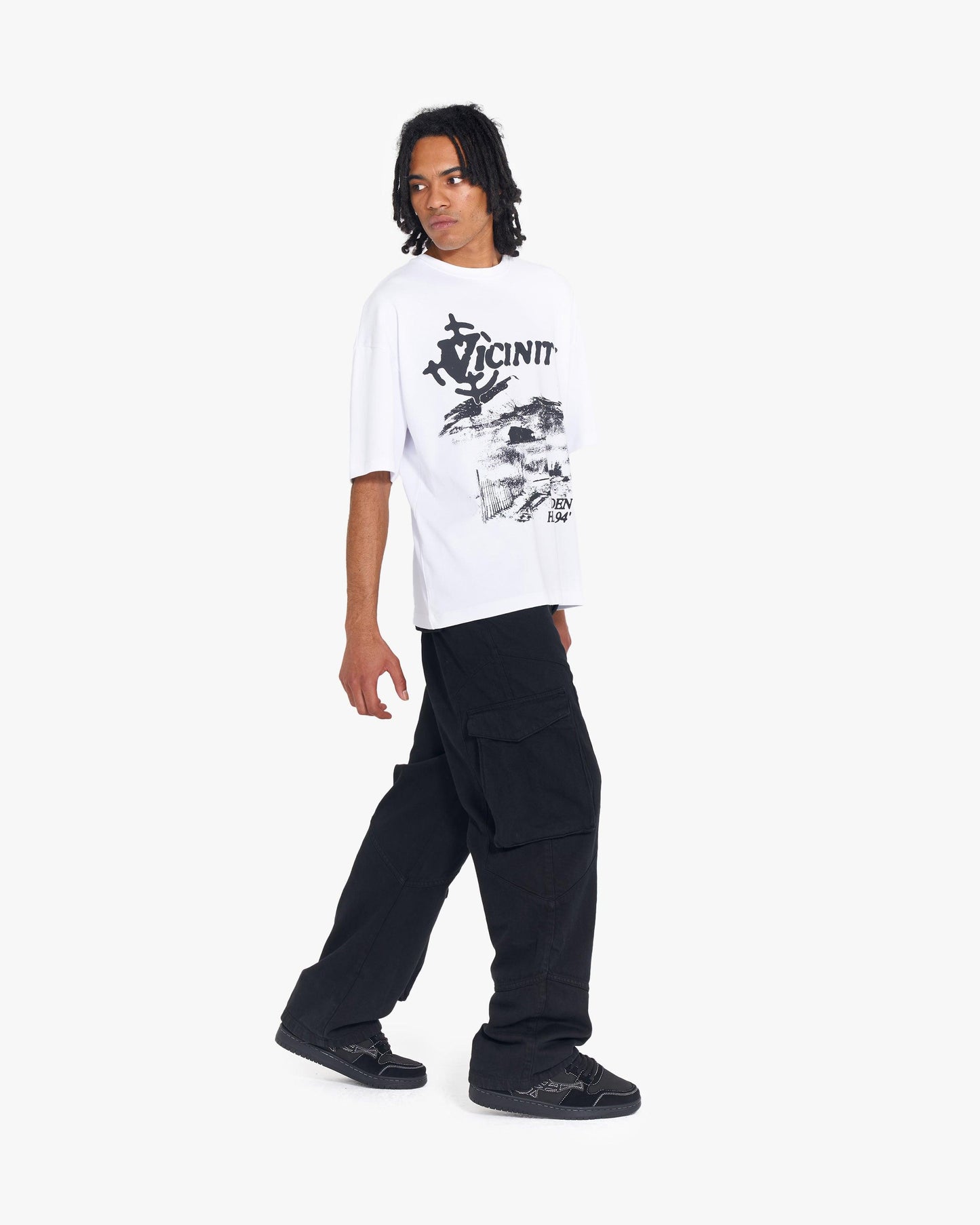 94 TEE BLACK/WHITE