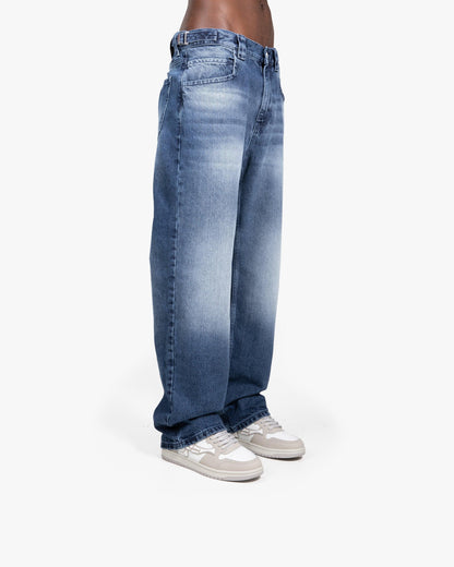BLUE WASHED DENIM