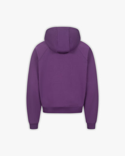BINARY 2.0 ZIP HOODIE PURPLE