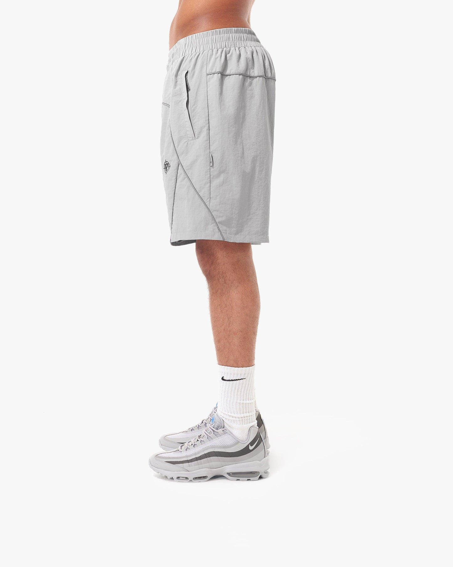 TRACK SHORTS GREY