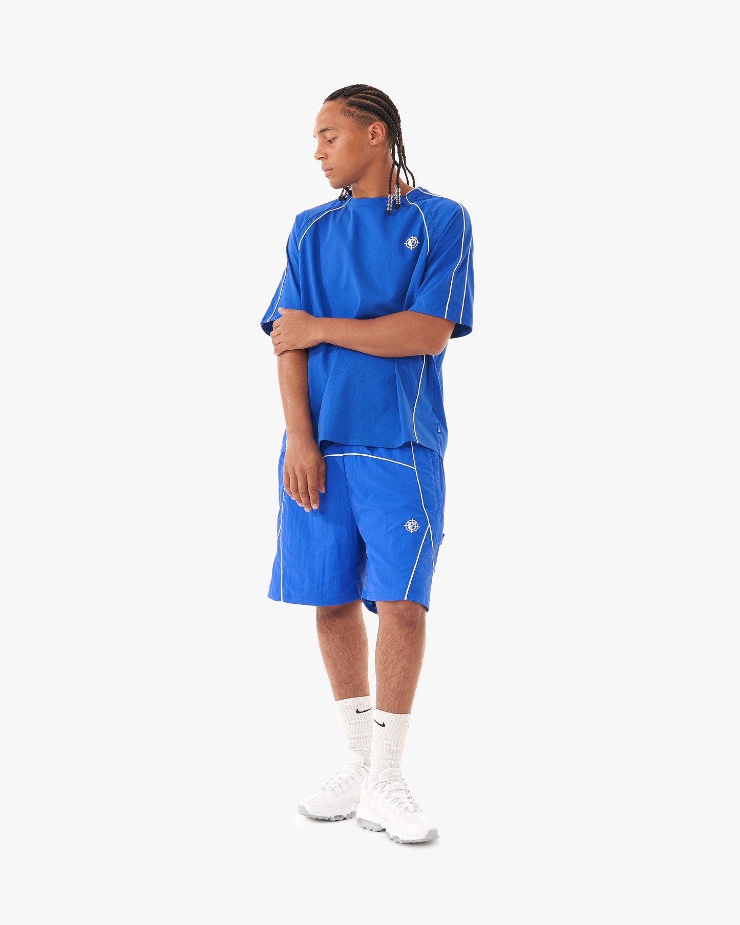 TRACK TEE BLUE