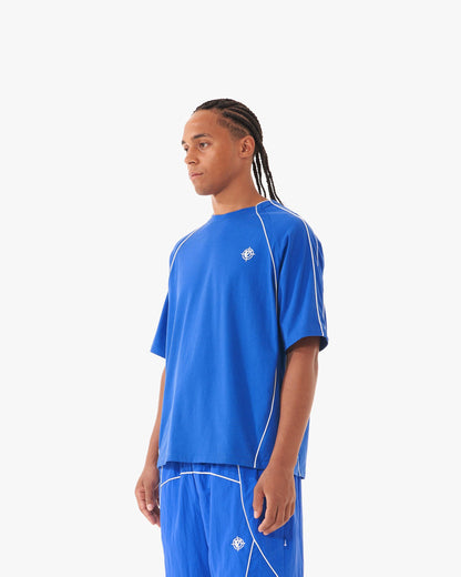 TRACK TEE BLUE